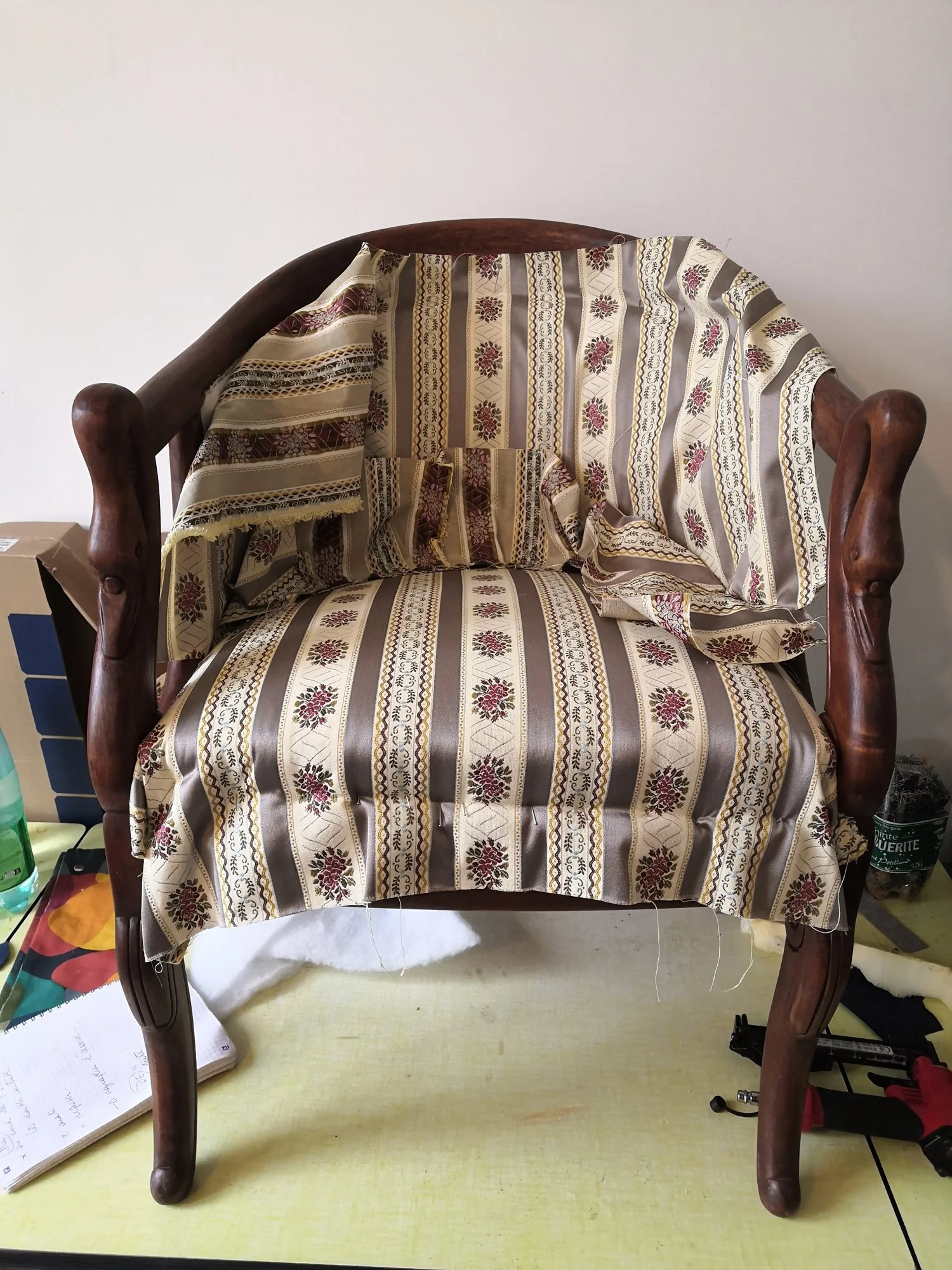 Bergère rayée · couverture